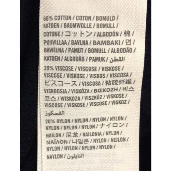 Vtg Hollister Cardigan Sweater Women L Black V-neck Y2K Preppy Elana Bella Logo - Picture 9 of 10